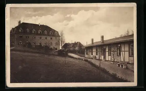 AK Paudritzsch, Gleichnamiges Erholungsheim in der Teilansicht