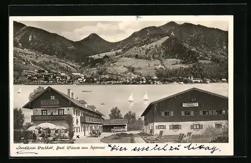 AK Bad Wiessee /Tegernsee, Gasthof Landhaus Westädt