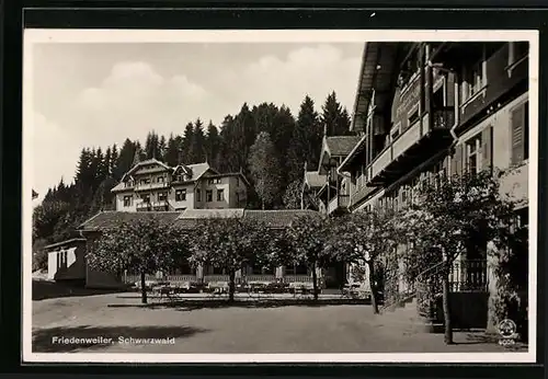 AK Friedenweiler /Hochschwarzwald, Hotel und Kurhaus Friedenweiler