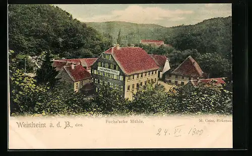 AK Weinheim, Fuchs`sche Mühle