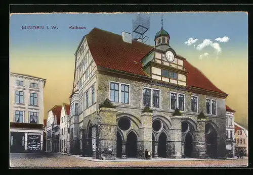 AK Minden i. W., Rathaus