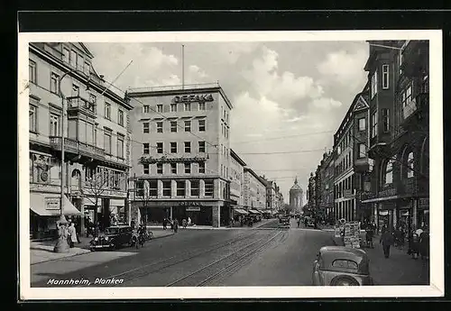 AK Mannheim, Partie am Planken
