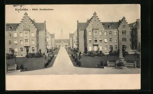 AK Karlsruhe, Städt. Krankenhaus