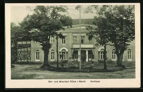 AK Sülze i. Meckl., Ansicht des Kurhauses