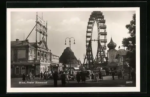 AK Wien, Prater mit Riesenrad