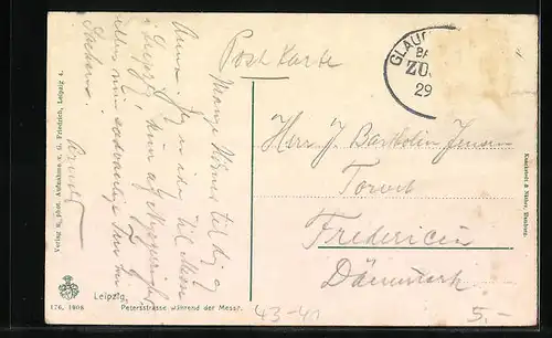 AK Leipziger Messe mit zahlreichen Besuchern