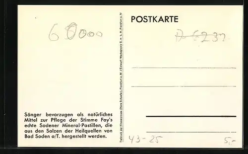 AK Frankfurt a. M., Festhalle Sängerbundesfest 1932, Sprudel in Bad Soden