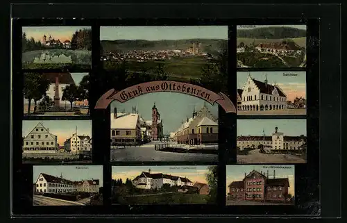 AK Ottobeuren, Rathaus, Institut Klosterwald, Pensionat