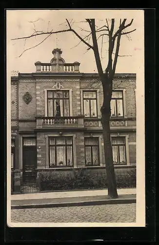 Foto-AK Hamburg-Barmbek, Haus Harald Klerck, Wachtelstrasse 16