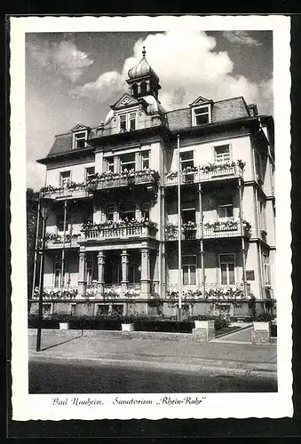 AK Bad Nauheim, Sanatorium Rhein-Ruhr