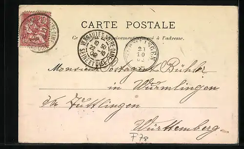 AK Versailles, Rue de la Paroisse