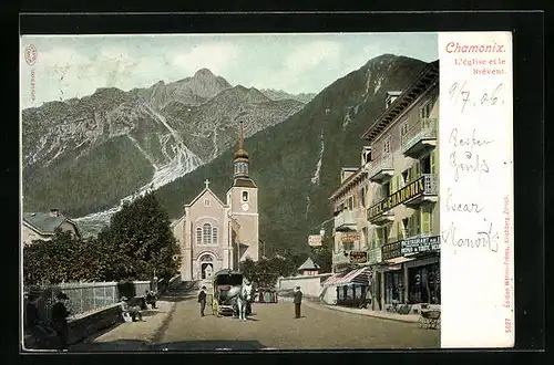 AK Chamonix, L`Eglise et le Brévent