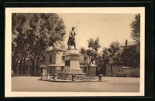 AK Boufarik, Statue du Sergent Blandan