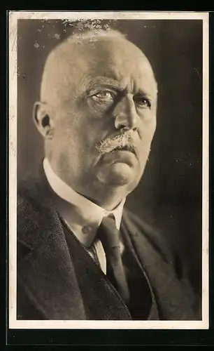 AK Portrait des Feldherrn Erich Ludendorff zum 70. Geburtstag