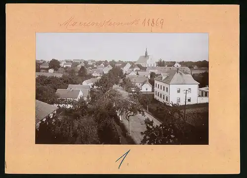 Fotografie Brück & Sohn Meissen, Ansicht Panschwitz-Kuckau, Blick zur Klosterkirche