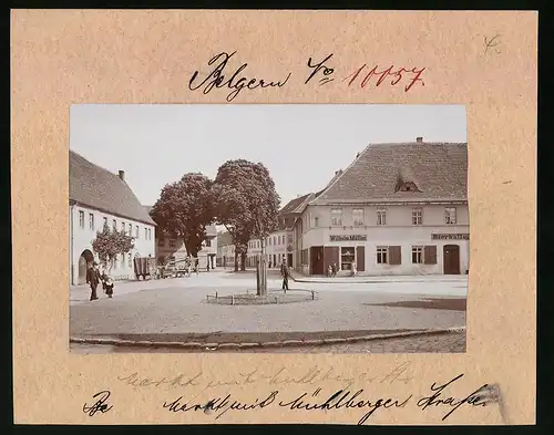 Fotografie Brück & Sohn Meissen, Ansicht Belgern, Gasthaus- Bierhalle Wilhelm Müller