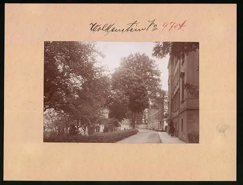 Fotografie Brück & Sohn Meissen, Ansicht Warmbad, Strasse in Warmbad