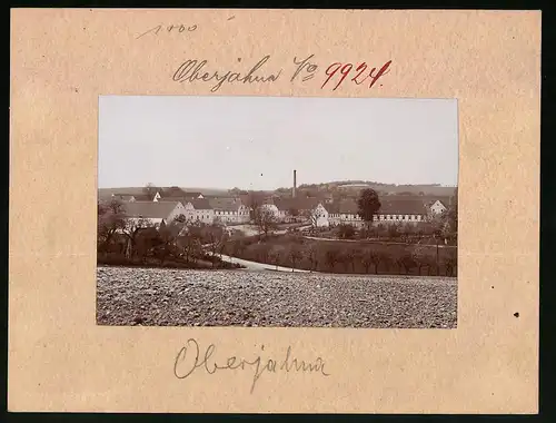 Fotografie Brück & Sohn Meissen, Ansicht Oberjahna, Blick in den Ort