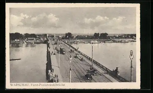 AK Warschau, Fürst-Poniatowskibrücke