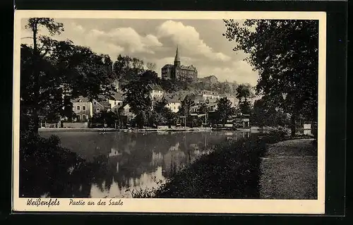 AK Weissenfels, Partie an der Saale