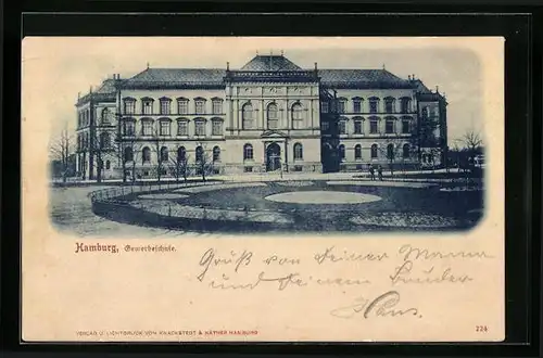 AK Hamburg-St. Georg, Gewerbeschule