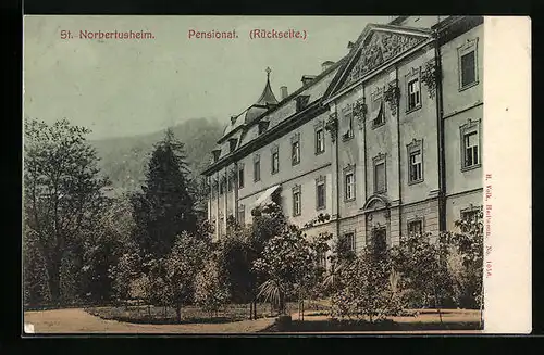 AK St. Norbertusheim, Pensionat Rückseite