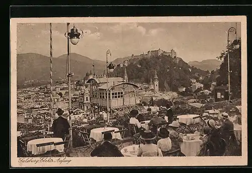 AK Salzburg, Restauration Elektr. Aufzug am Mönchsberg