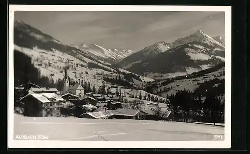 AK Alpbach, Totalansicht mit Kirche