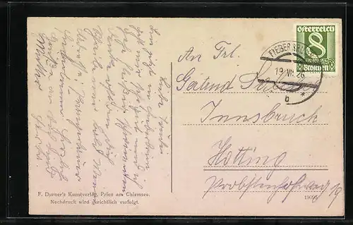 AK Fieberbrunn, Totalansicht mit Kirche