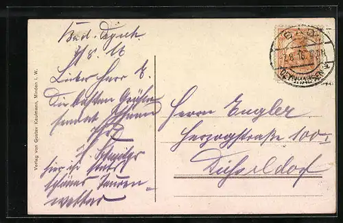 AK Porta Westfalica, Panorama