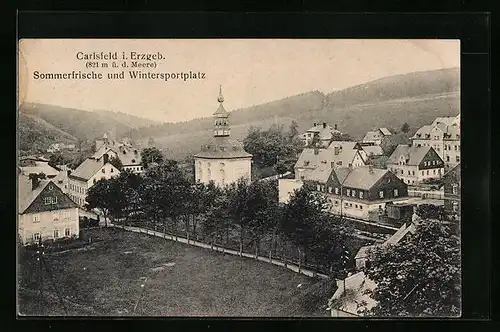 AK Carlsfeld i. Erzgeb., Ortspartie