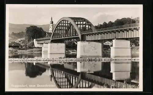 AK Deggendorf, Neue Donaubrücke