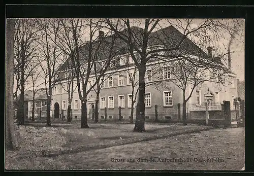 AK Oggersheim, Blick zum St. Antoniushaus