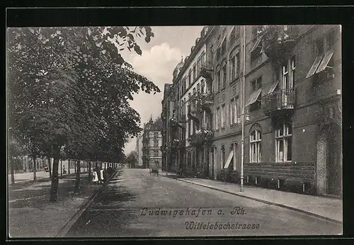 AK Ludwigshafen a. Rh., Wittelsbachstrasse mit Kindern