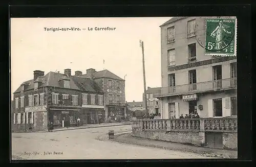 AK Torigni-sur-Vire, Le Carrefour