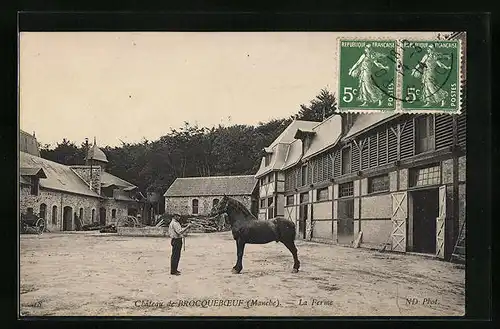 AK Brocqueboeuf, Chateau, La Ferme