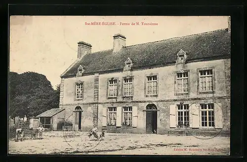 AK Ste-Mère-Église, Ferme de M. Tourainne