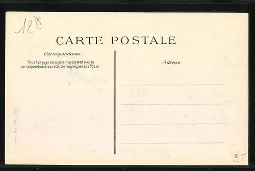 AK Toulon, Revue Navale, Septembre 1911, Le Torpilleur presidentiel arrivant a l'Arsenal