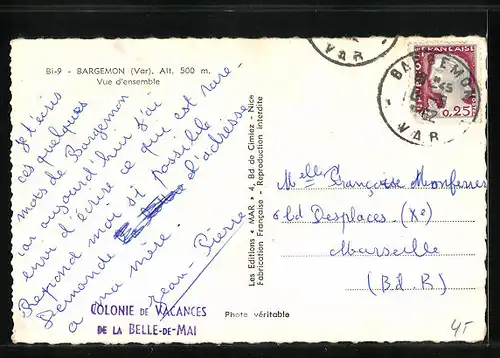 AK Bargemon, Vue d'ensemble