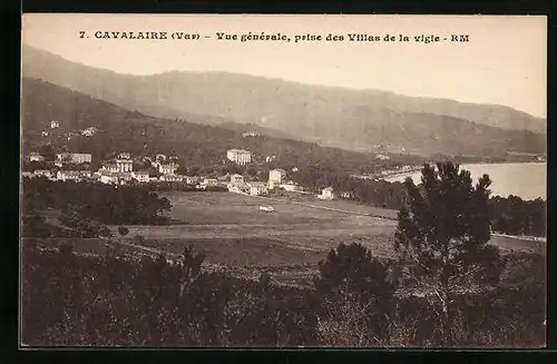 AK Cavalaire, Vue generale, prise des Villas de la vigie