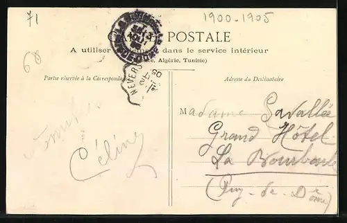 AK Montchanin-les-Mines, Avenue de la République