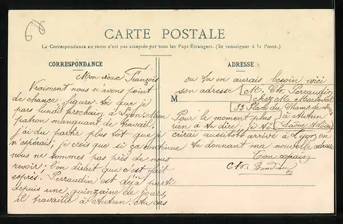 AK Montchanin-les-Mines, Avenue de la République