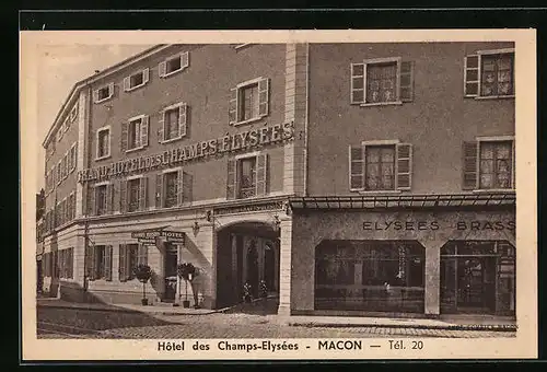 AK Macon, Hotel des Champs-Elysées