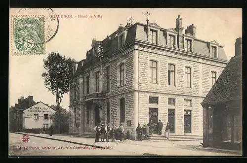 AK Gueugnon, Hotel de Ville