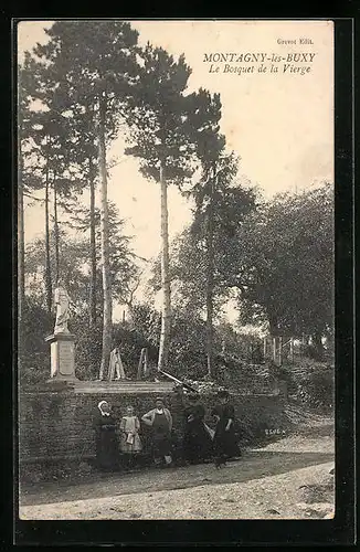 AK Montagny-les-Buxy, Le Bosquet de la Vierge