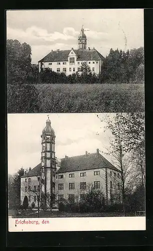 AK Dassel, Schloss Erichsburg in verschiedenen Ansichten