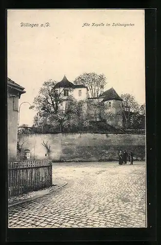 AK Dillingen a. D., Alte Kapelle im Schlossgarten