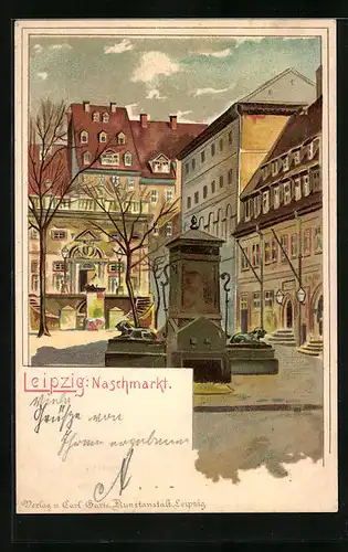 Lithographie Leipzig, Am Naschmarkt