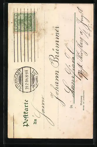 Lithographie Stuttgart, Das Neue Rathaus