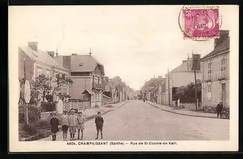 AK Champaissant, Rue de St-Cosme-de-Vair